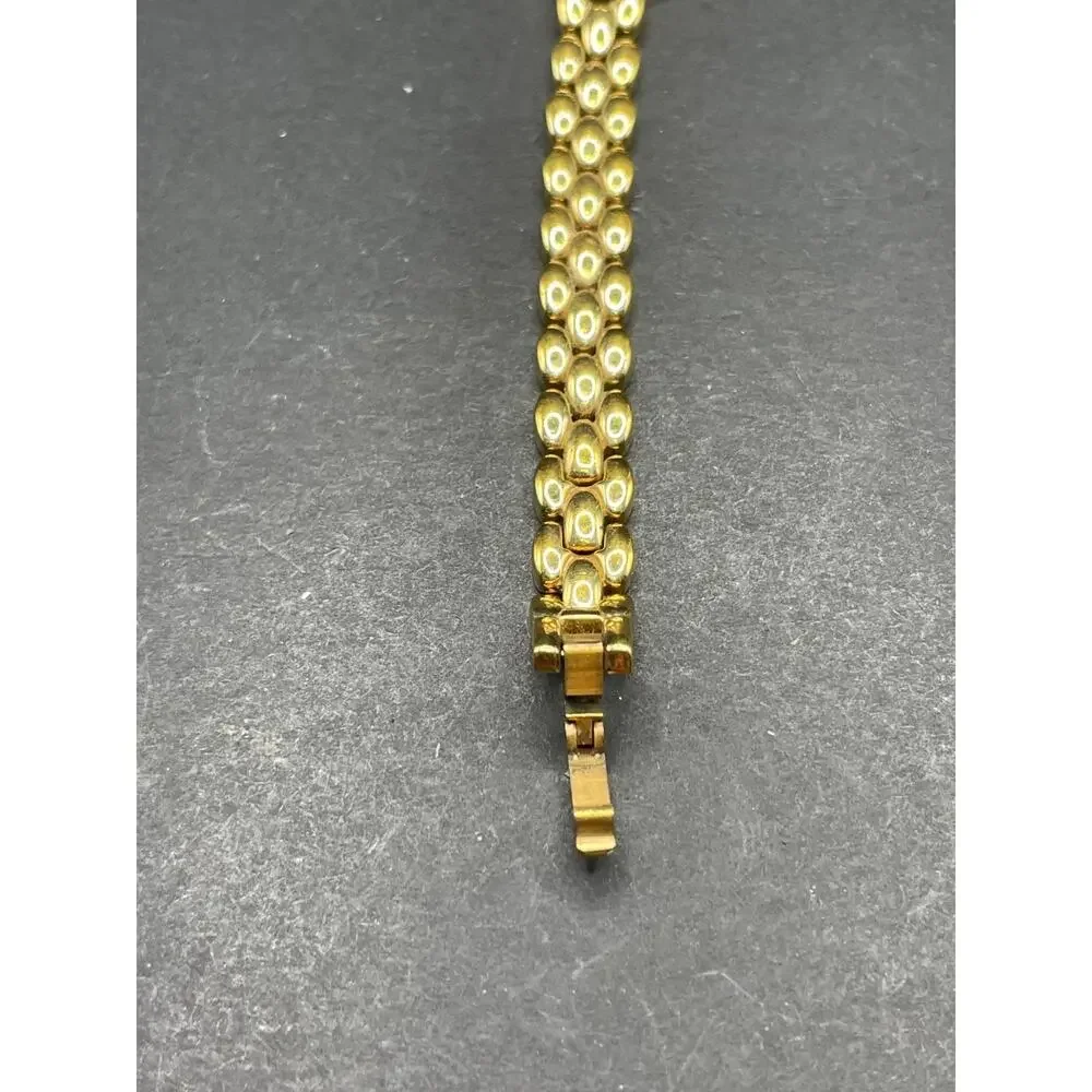 Anne Klein New York Diamond Swiss Women's Watch 20mm Gold Tone MOP Dial